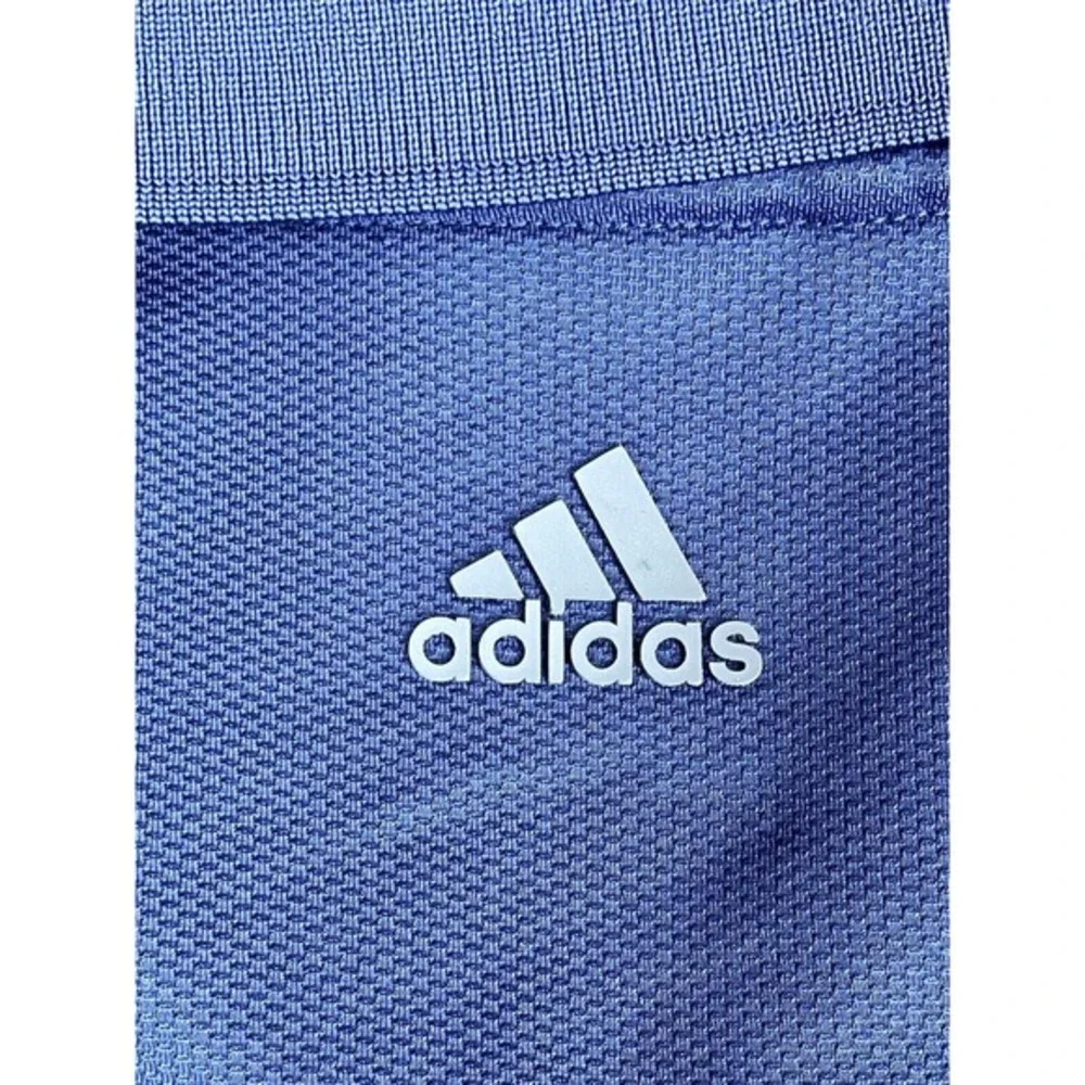 Adidas Polo Shirt Mens XXL Blue B32533 Climacool Golf Active Athleisure